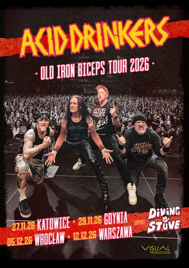 Acid Drinkers: OLD IRON BICEPS TOUR 2026